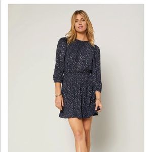 NWT Current Air Star print Navy Dress S